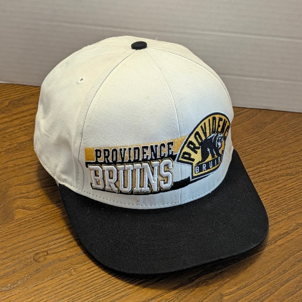 Vtg Bimm Ridder Providence Bruins Hat Cap Snapback AHL Hockey Mens